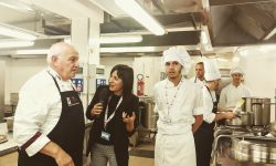 GLI ALLIEVI DELL’ALBERGHIERO DELL’AQUILA AI FORNELLI DEL MERANO WINE FESTIVAL