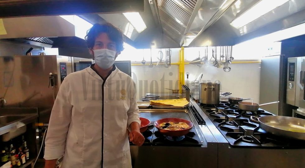 LO CHEF MATTEO CRISANTI, LA RICETTA TIPICA DEL BRODETTO VASTESE NELLA CORNICE DI BAIA DEL SOLE